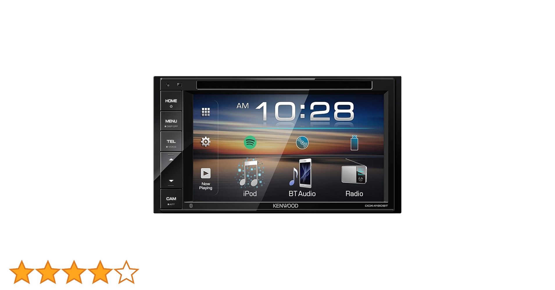 KENWOOD DDX4190BT DVDレシーバー バックモニターカメラ付き KENWOOD DDX4190BT DVDレシーバー バックモニターカメラ付き